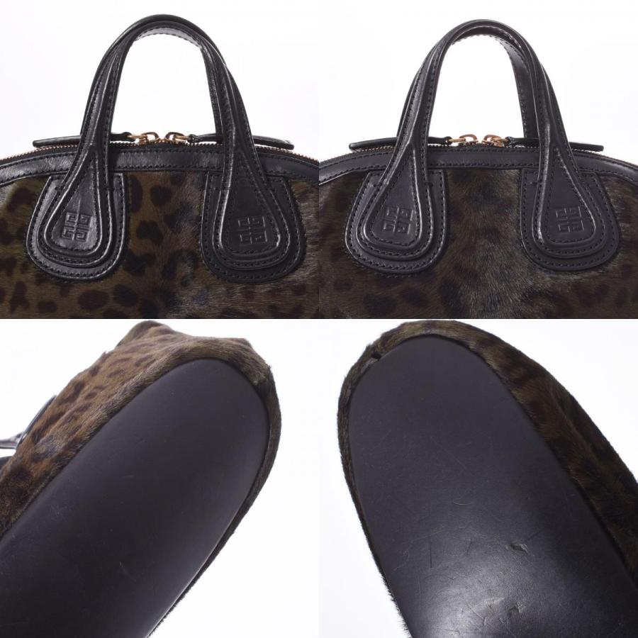 GIVENCHY ジバンシィ ナイチンゲール ミニ レオパード柄 カーキ 