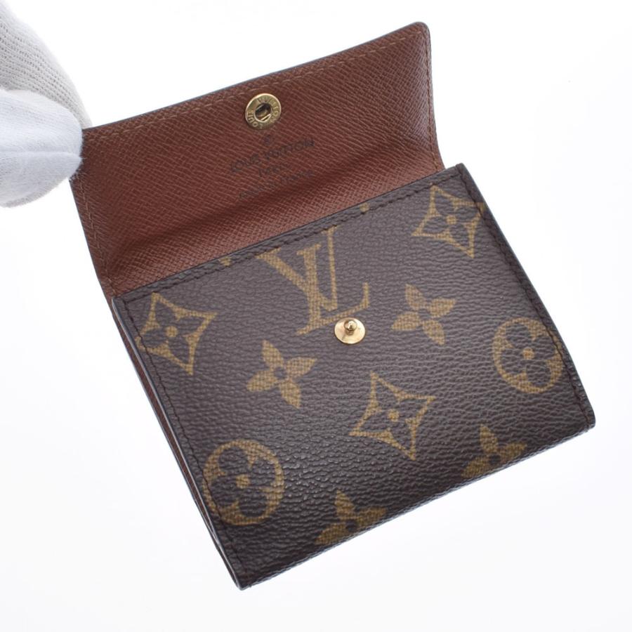 LOUIS VUITTON ルイヴィトン モノグラム ラドロー 小銭入れ ブラウン M61927 ユニセックス コインケース ABランク 中古 銀蔵