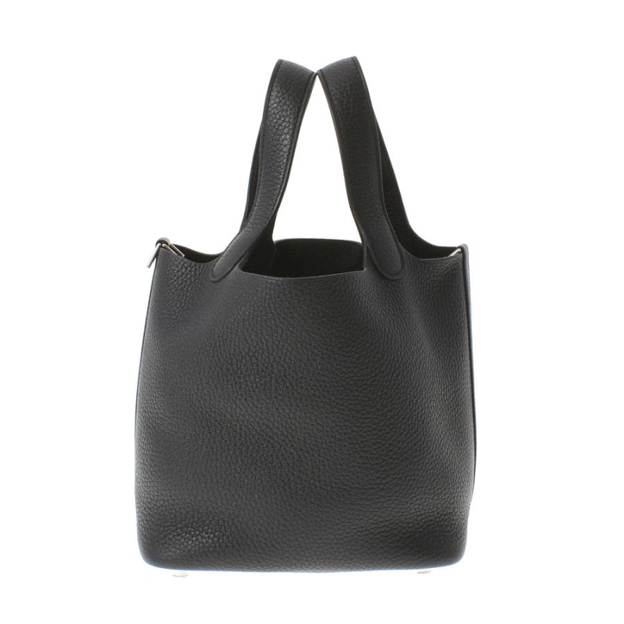 HERMES【エルメス】 ピコタンロック PM モノクローム ハンドバッグ ...