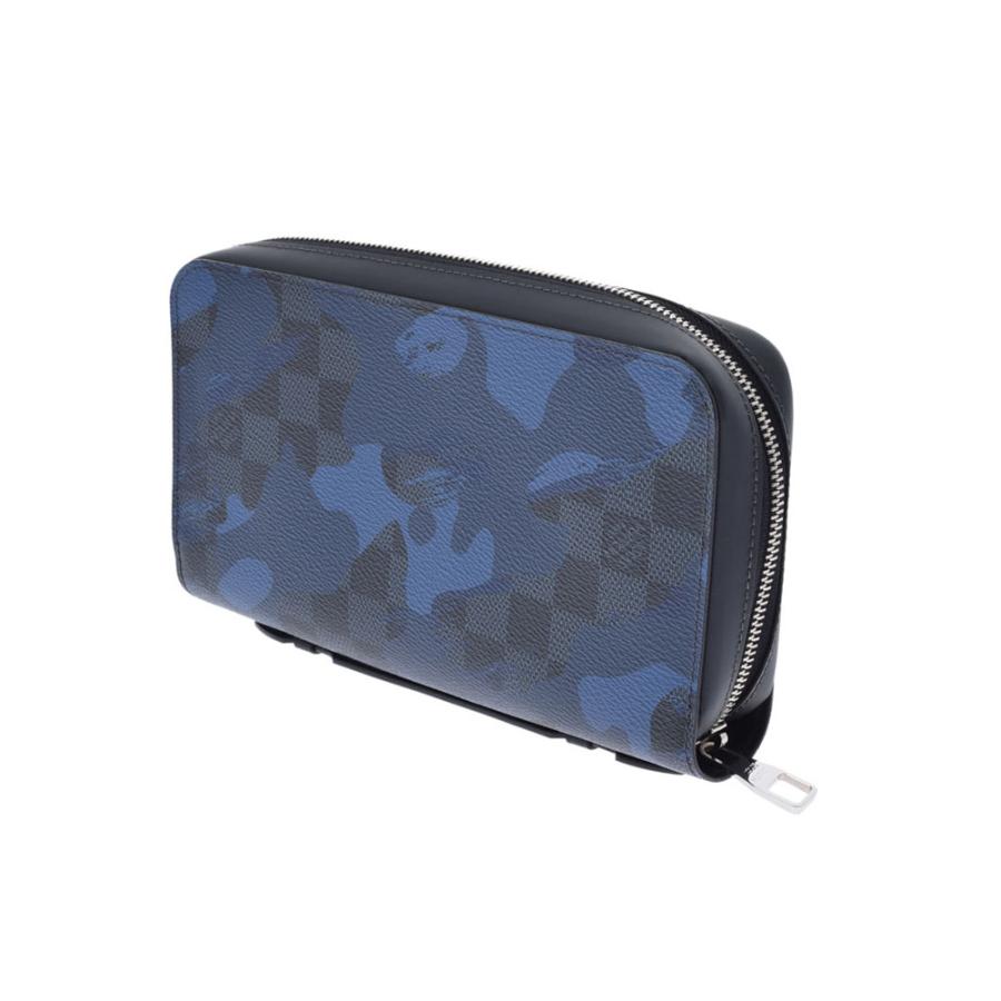 ✨希少✨ ルイヴィトン ジッピーXL ダミエ コバルト カモフラージュ 長財布 美品ルイヴィトンジッピーXL ダミエ コバルト カモフラージュ