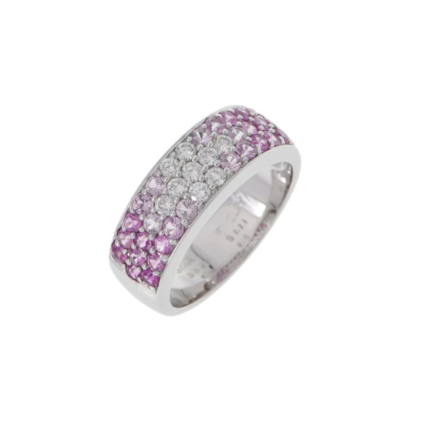 STAR JEWELRY スタージュエリー ピンクサファイア 1.11ct ダイヤ0.28ct 