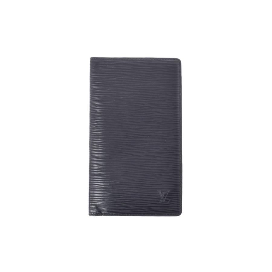 LOUIS VUITTON ルイヴィトン エピ ポルトシェキエ カルトクレディ 黒 