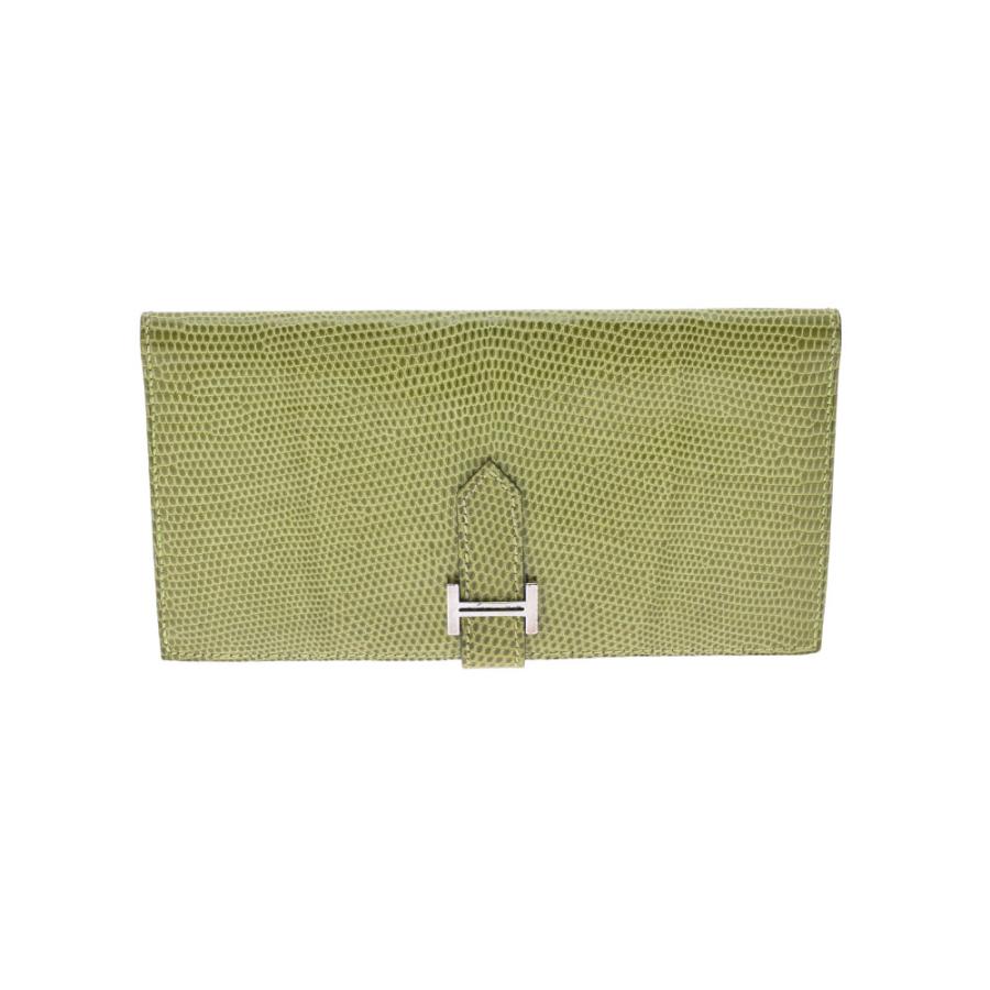 HERMES エルメス ベアンクラシック アニスグリーン パラジウム金具 □G 