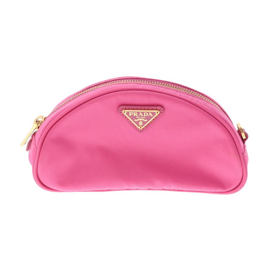 PRADA プラダ アウトレット品 ピンク ゴールド金具 1N1867 レディース 