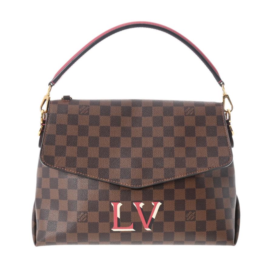 LOUIS VUITTON ルイヴィトン ダミエ ボブールMM スカーレット N40176 