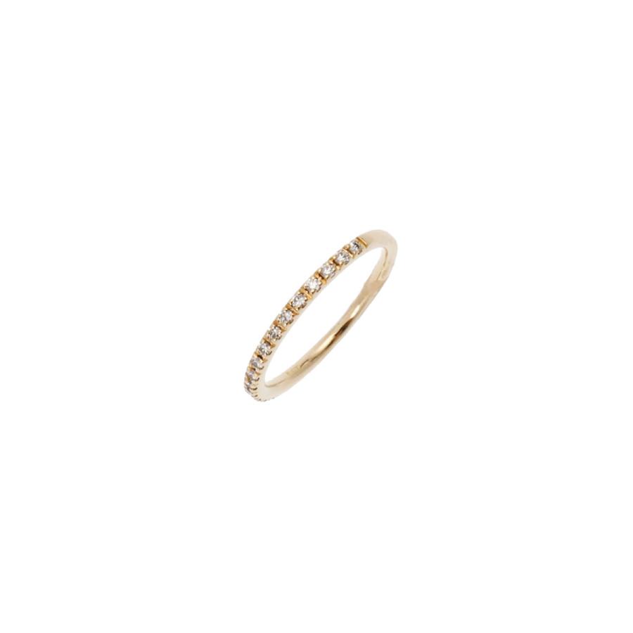 STAR JEWELRY スタージュエリー ハーフエタニティ ピンキーリング 