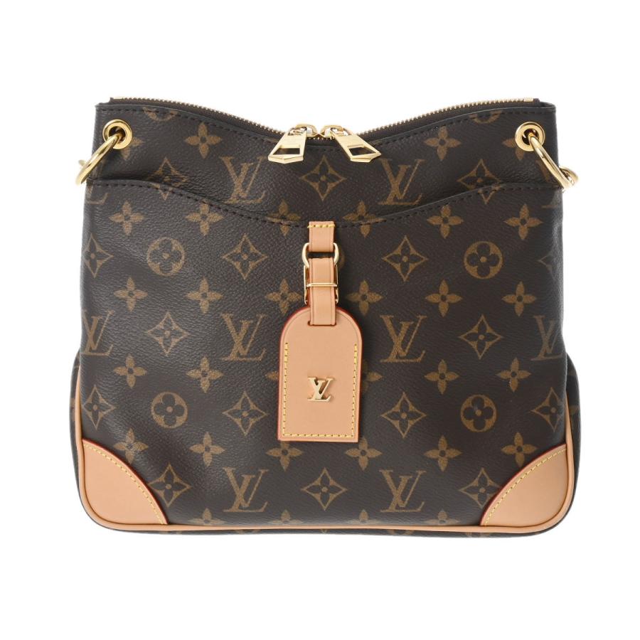 LOUIS VUITTON ルイヴィトン モノグラム オデオンNM PM ブラウン 