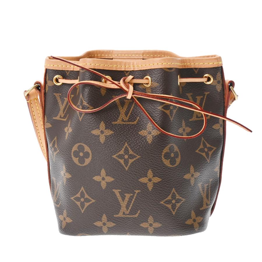 LOUIS VUITTON ルイヴィトン モノグラム ナノノエ ブラウン M81266  