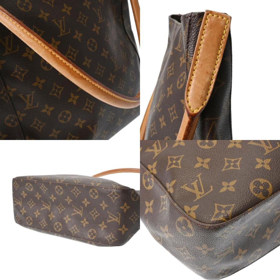 LOUIS VUITTON ルイヴィトン モノグラム ルーピング GM ブラウン M51145 レディース モノグラムキャンバス ワンショルダーバッグ Bランク 中古 銀蔵｜ginzo1116｜06