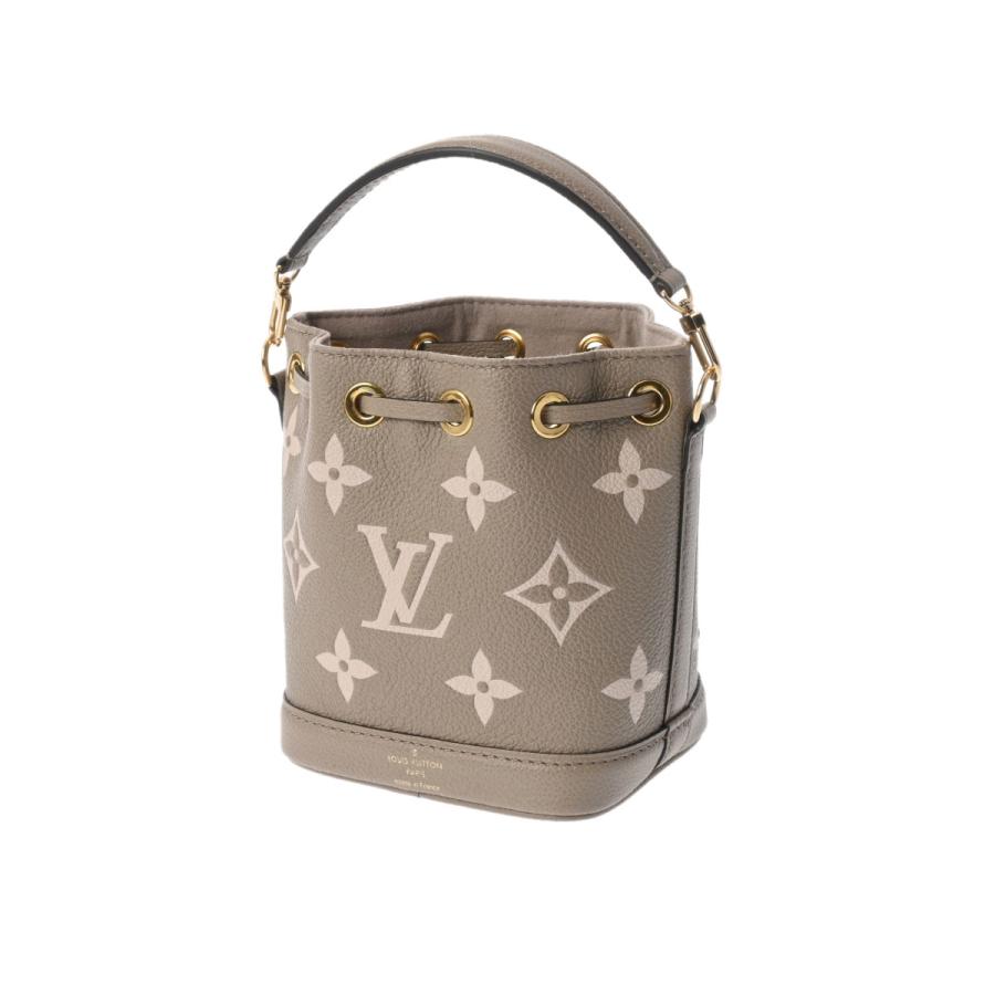 LOUIS VUITTON ルイヴィトン モノグラムアンプラント ナノノエ 2WAY トゥルトレールクレーム M46291 レディース レザー ショルダーバッグ Aランク 中古 銀蔵｜ginzo1116｜02