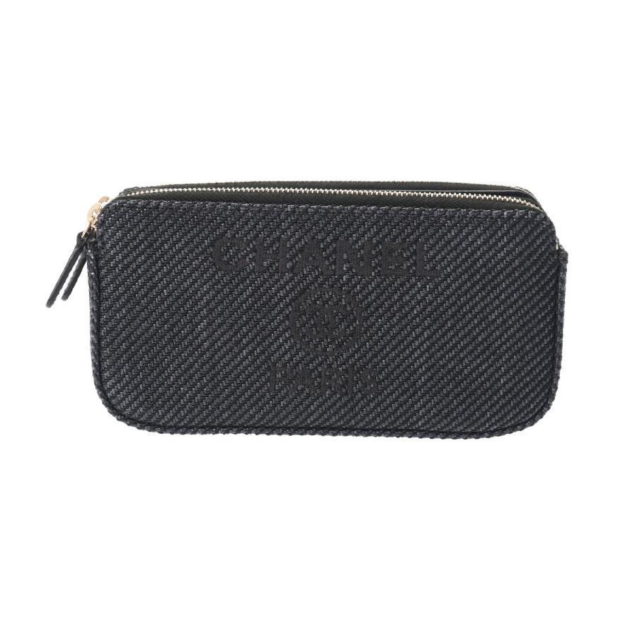 CHANEL シャネル ドーヴィルライン チェーンウォレット 長財布 2WAY