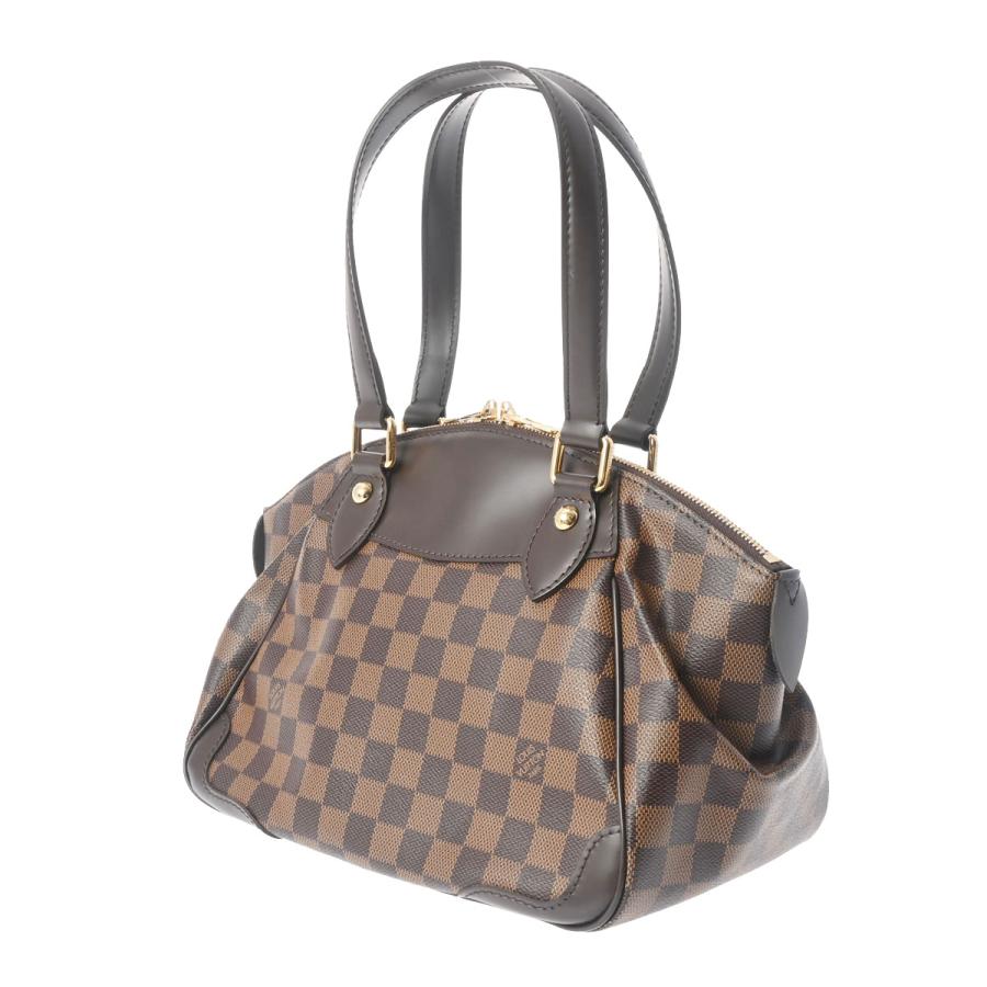 LOUIS VUITTON ルイヴィトン ダミエ ヴェローナ PM ブラウン N41117 レディース ダミエキャンバス ハンドバッグ Aランク 中古 銀蔵｜ginzo1116｜02