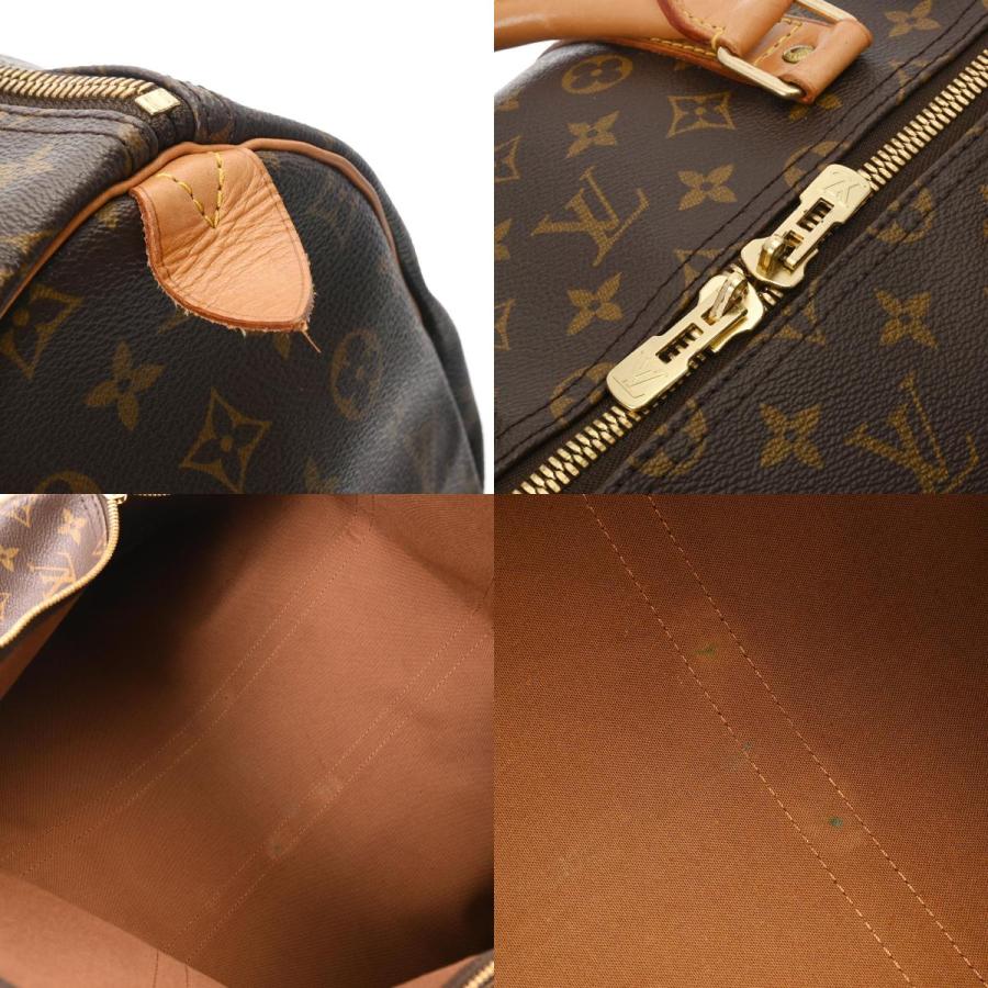 LOUIS VUITTON ルイヴィトン モノグラム キーポル 55 ブラウン M41424 ユニセックス モノグラムキャンバス ボストンバッグ ABランク 中古 銀蔵｜ginzo1116｜09