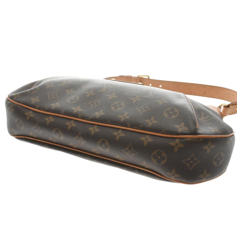 LOUIS VUITTON ルイヴィトン モノグラム テムズ GM セミショルダー ブラウン M56383 レディース モノグラムキャンバス ショルダーバッグ Bランク 中古 銀蔵｜ginzo1116｜05