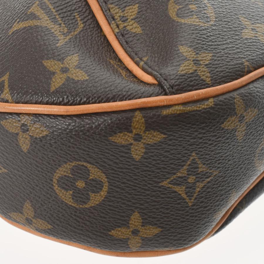 LOUIS VUITTON ルイヴィトン モノグラム テムズ GM セミショルダー ブラウン M56383 レディース モノグラムキャンバス ショルダーバッグ Bランク 中古 銀蔵｜ginzo1116｜06