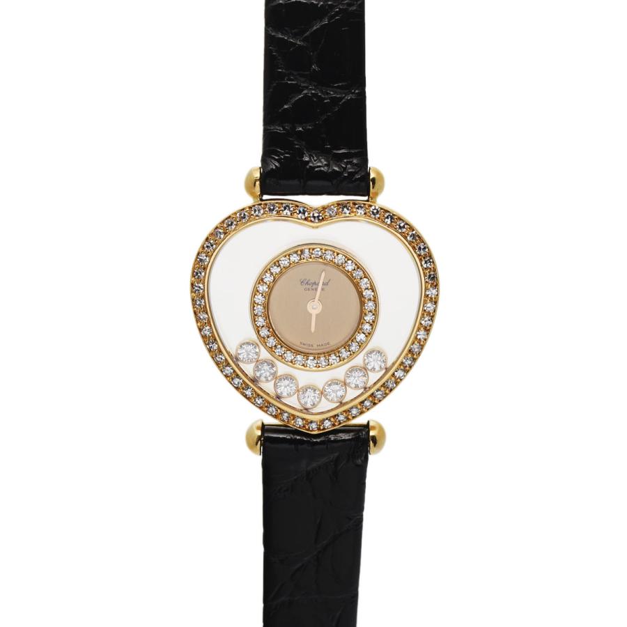 Chopard（ショパール） ハッピーダイヤ ハート べゼルダイヤ 7Pダイヤ 