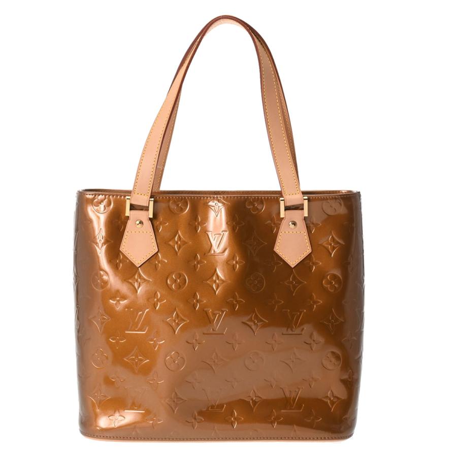 LOUIS VUITTON ルイヴィトン ヴェルニ ヒューストン トート ブロンズ 