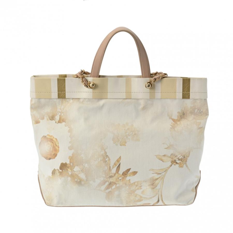 CHANEL ベージュ レザー トートバッグ 【公式通販】