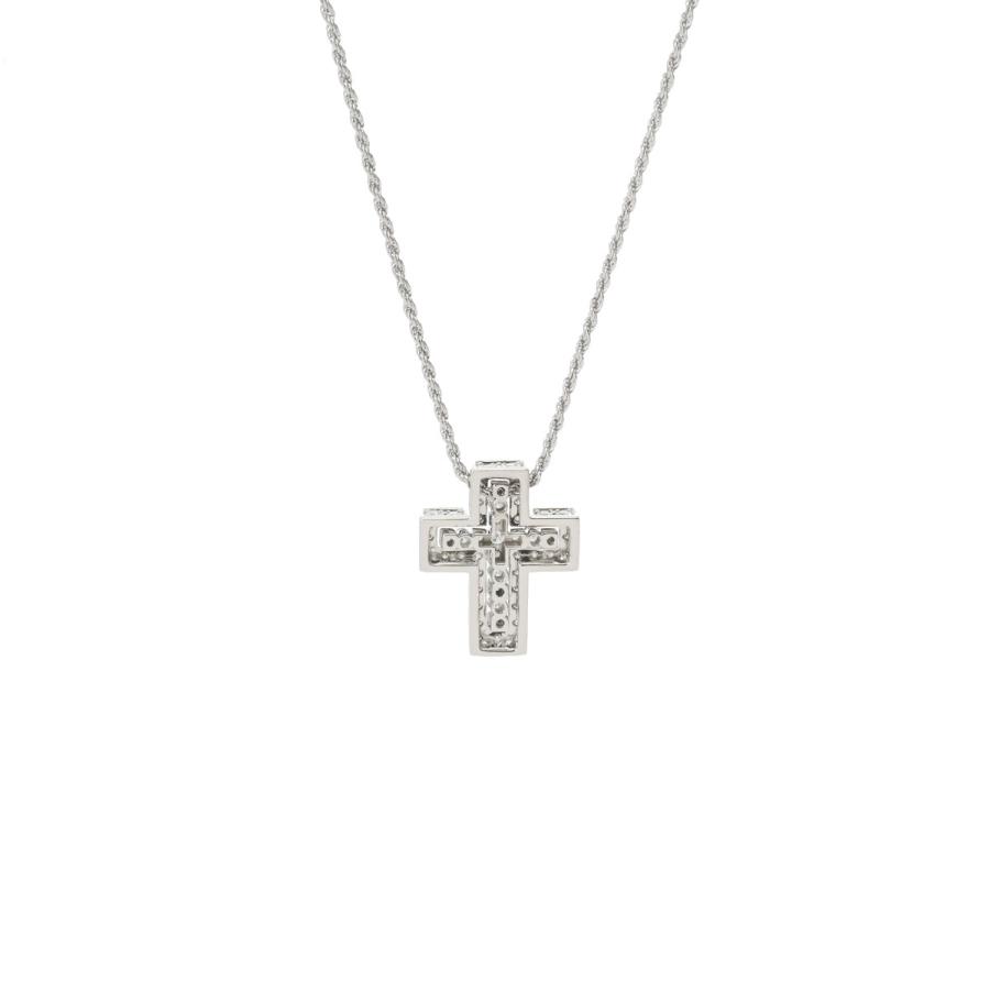 DAMIANI ダミアーニ ベルエポック クロス サイドダイヤ レディース K18 