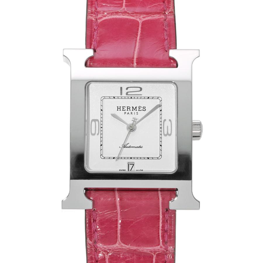 エルメス ラムシス HH3.510 ホワイト レディース 腕時計 クォーツ 中古 銀蔵 HERMES（エルメス） ラムシス HH3.510 ホワイト レディース 腕時計