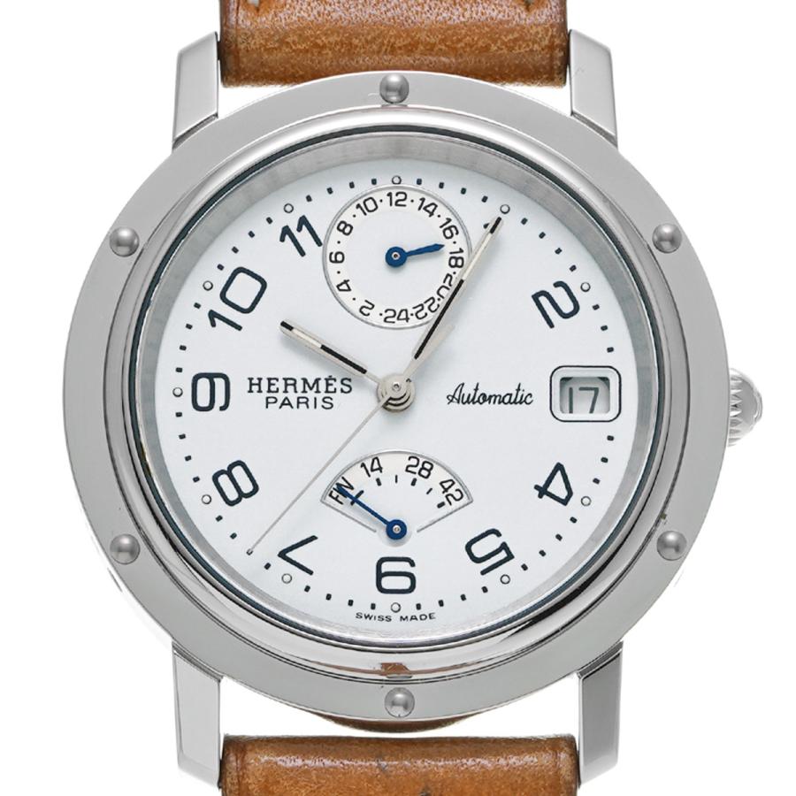 HERMES エルメス クリッパー ドゥブルトゥール CL5.710 ホワイト  