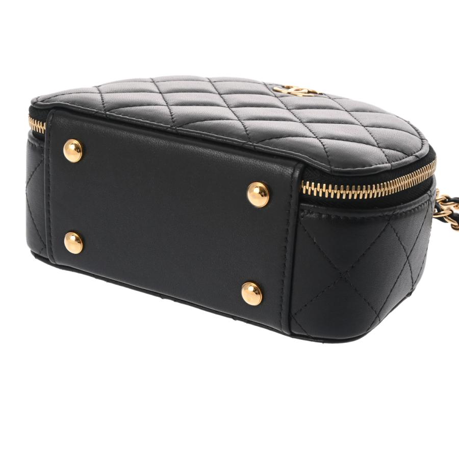 CHANEL（シャネル） マトラッセ 2WAY チェーン バニティ ミニ ブラック
