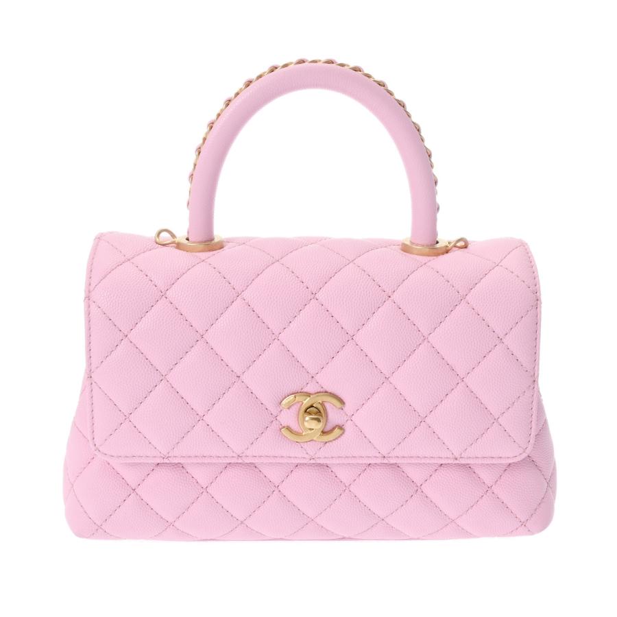 CHANEL シャネル マトラッセ トップハンドル XS 2WAY 持ち手チェーン 