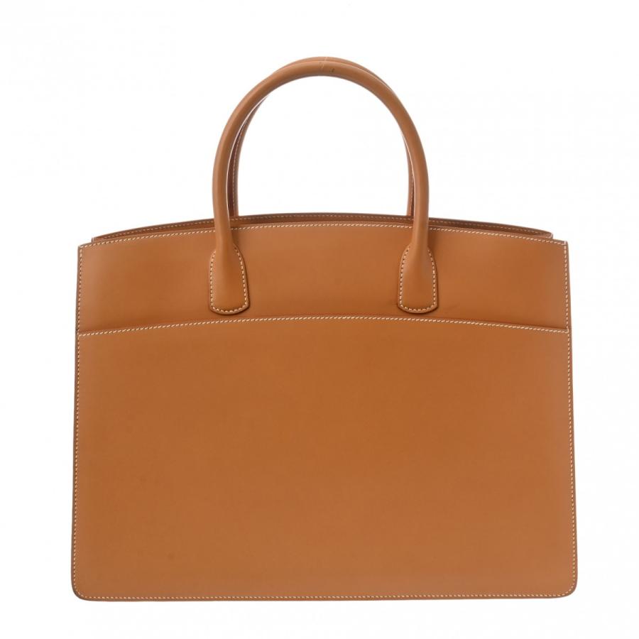 HERMES エルメス ホワイトバス GM ナチュラル □D刻印(2000年頃) ユニ 