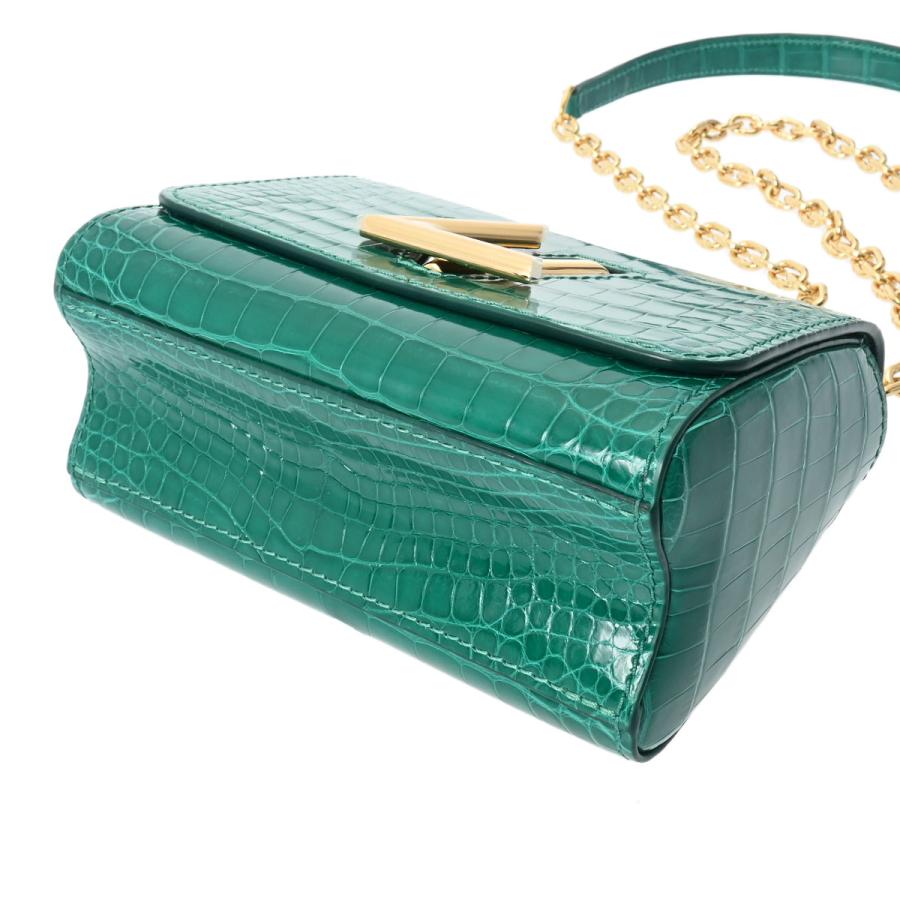 ルイヴィトン　ツイストMINI エピレザー ライトグリーン ショルダーバッグ ルイヴィトン ツイストMINI エピレザー ライトグリーン