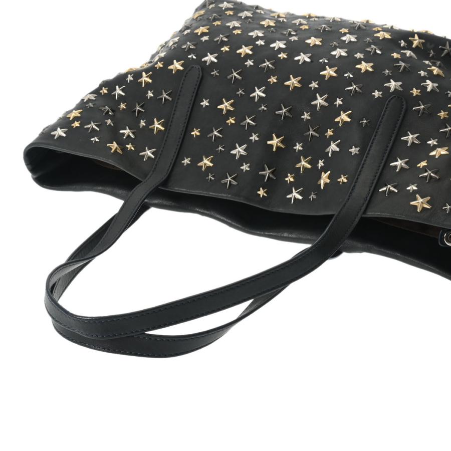 JIMMY CHOO ジミーチュウ スタースタッズ ブラック レディース レザー