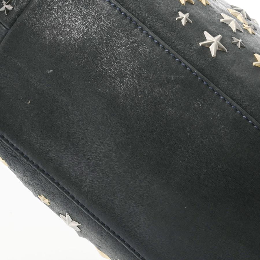 JIMMY CHOO ジミーチュウ スタースタッズ ブラック レディース レザー