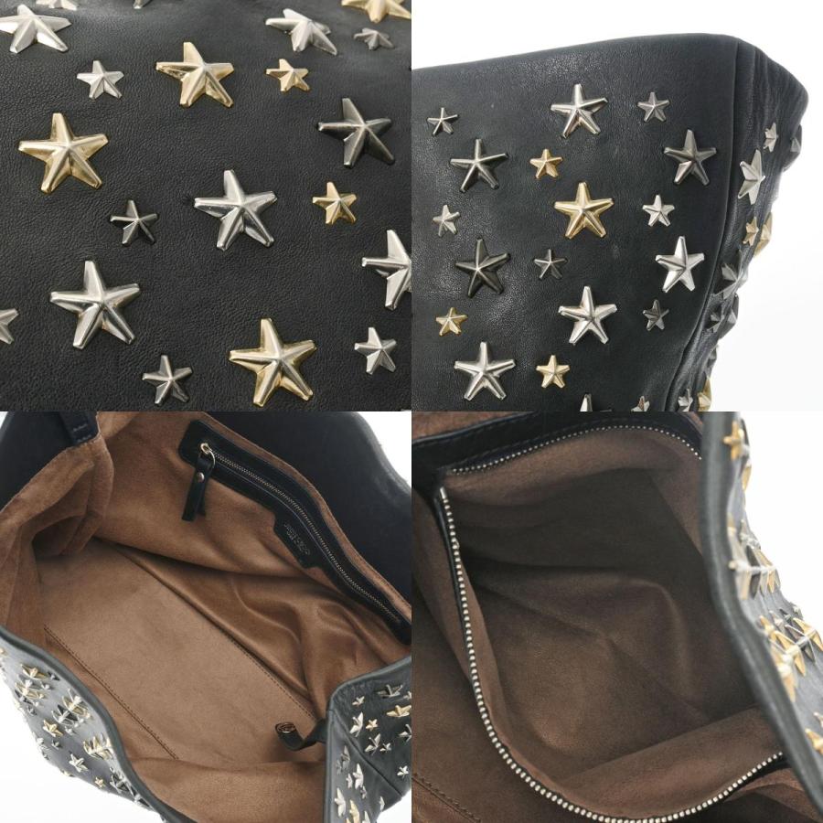 JIMMY CHOO ジミーチュウ スタースタッズ ブラック レディース