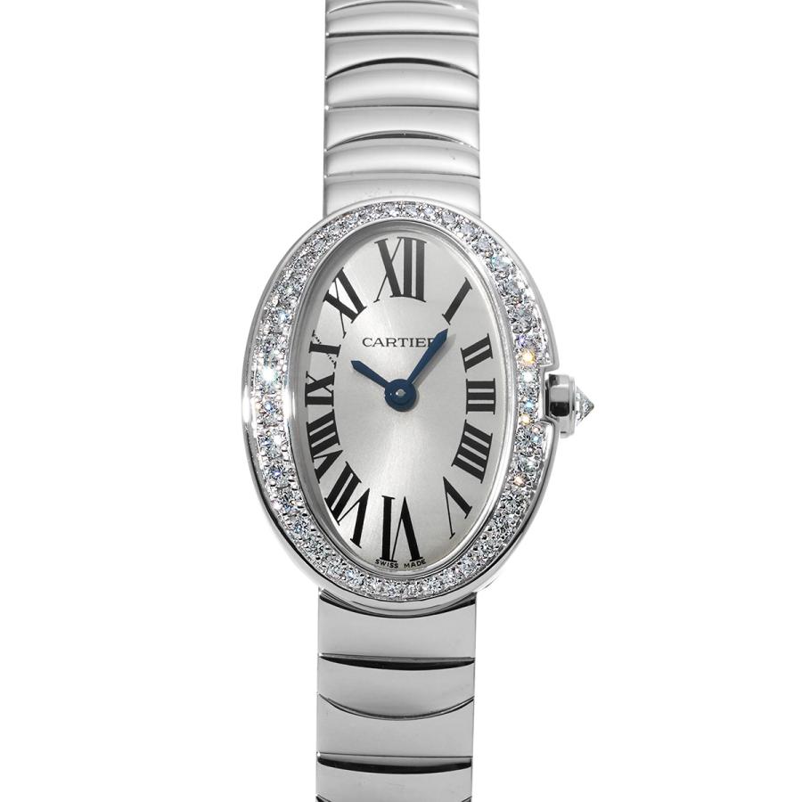 中古 カルティエ CARTIER WB520025 シルバー レディース 腕時計 Cartier（カルティエ） ミニ ベニュワール WB520025 シルバー