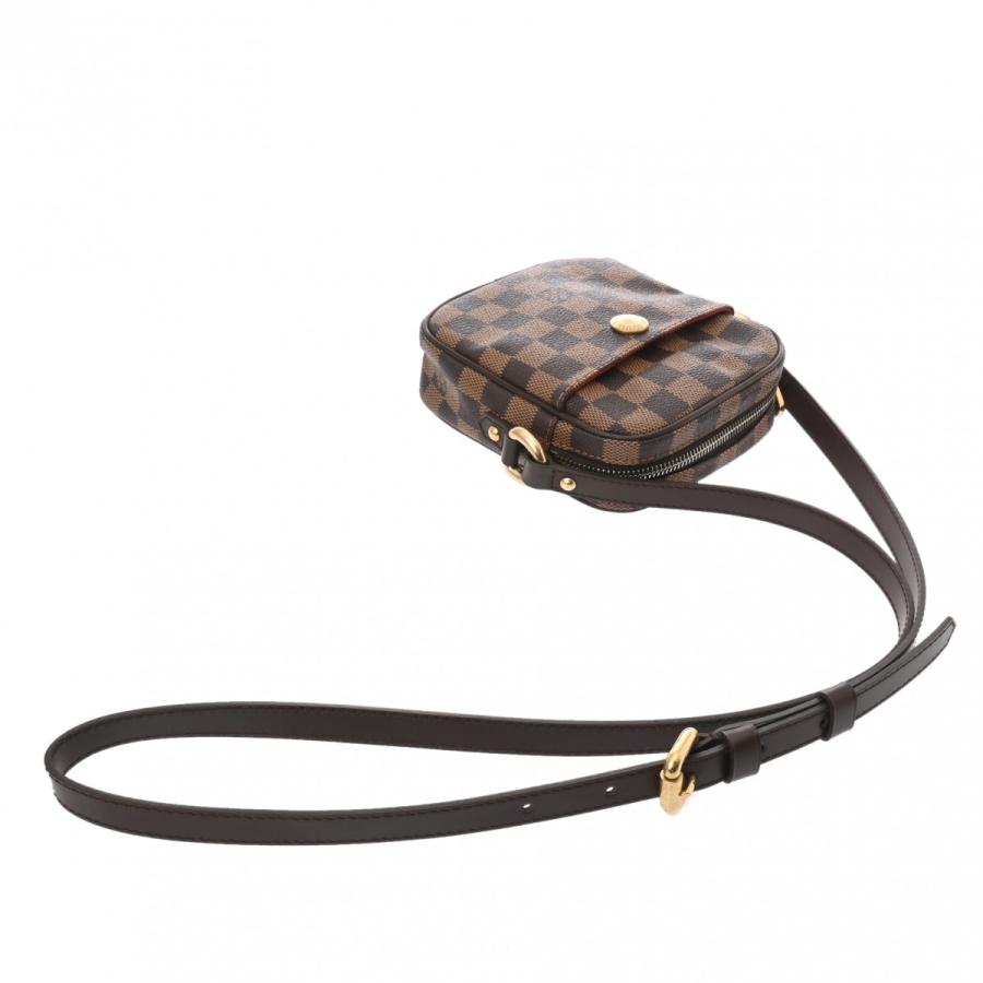 LOUIS VUITTON ルイヴィトン ダミエ リフト ブラウン N60009 レディース ダミエキャンバス ショルダーバッグ Aランク 中古 銀蔵の画像