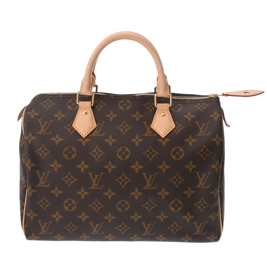 LOUIS VUITTON ハンドバッグ モノグラム スピーディ30 ブラウン LOUIS VUITTON ルイヴィトン モノグラム スピーディ 30 新型