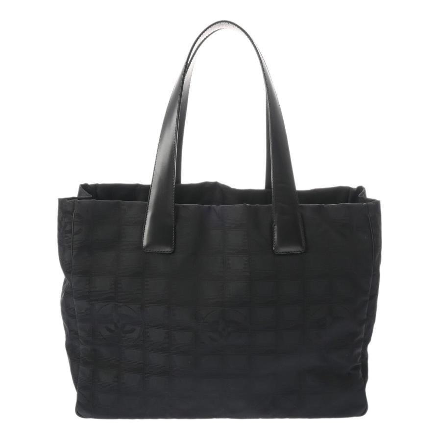 CHANEL シャネル ニュートラベルライン トート MM ブラック