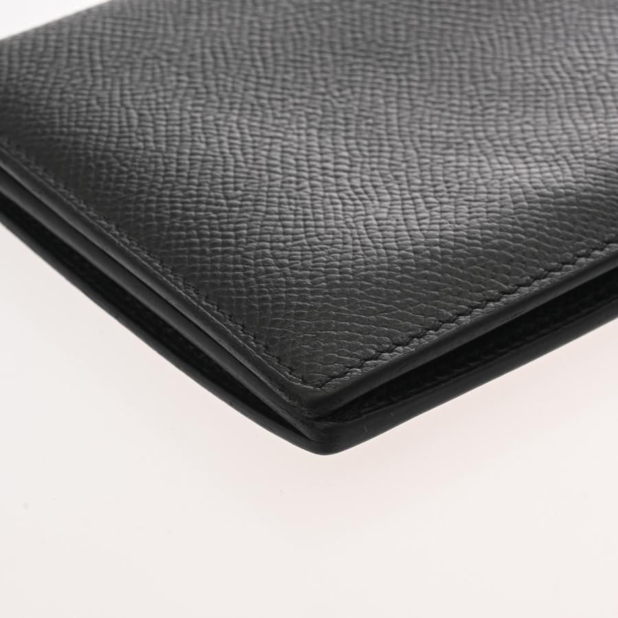 HERMES エルメス シチズンツイルロング シルクイン ブラック Z