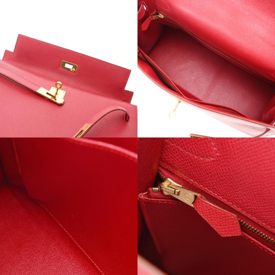 HERMES（エルメス） ケリー 32 外縫い 2WAY ルージュヴィフ ○W刻印 