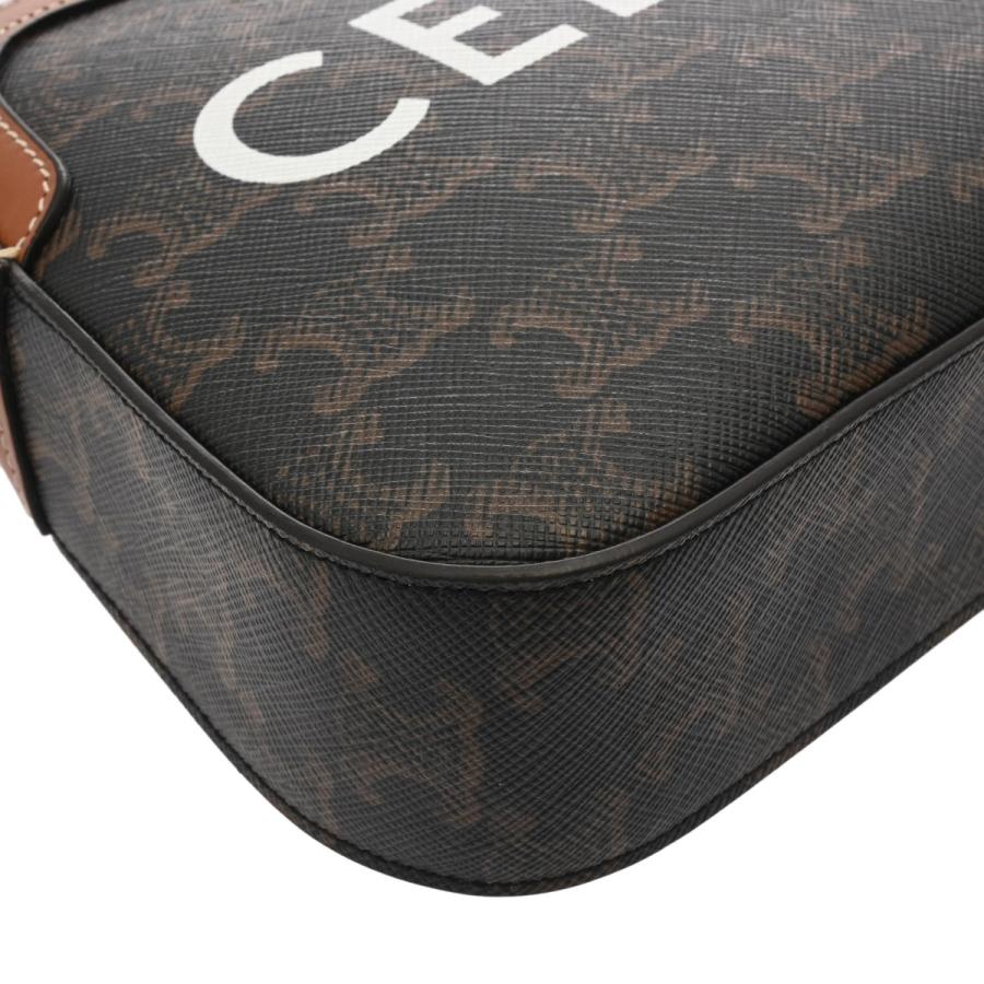 CELINE セリーヌ カメラバッグ ブラウン 191522BZK レディース PVC レザー ショルダーバッグ Aランク 中古 銀蔵の画像