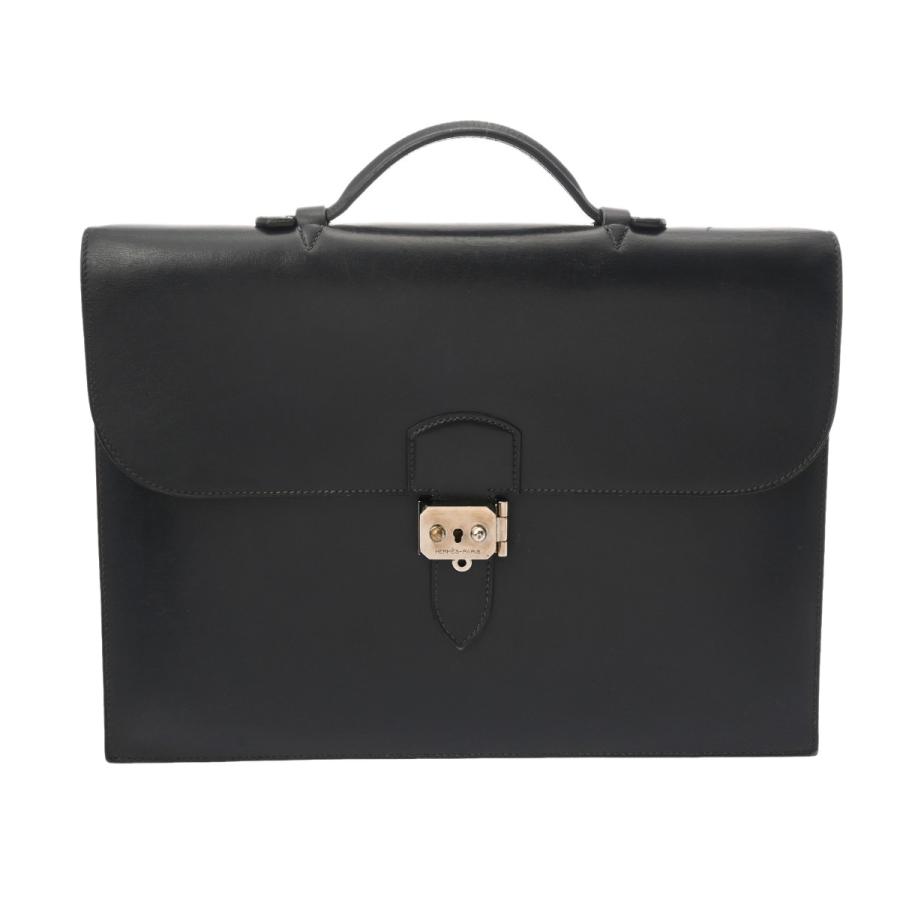HERMES（エルメス） サックアデペッシュ 34 ブルーインディゴ □C刻印