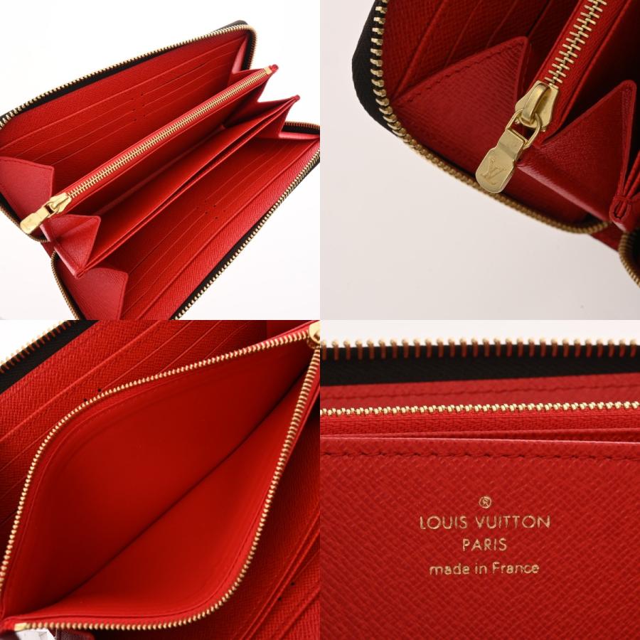 【新品未使用】ルイヴィトン モノグラム ジッピーウォレット コクリコ LOUIS VUITTON ルイヴィトン モノグラム ジッピーウォレット
