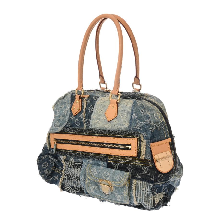 LOUIS VUITTON ルイヴィトン モノグラム デニム パッチワーク