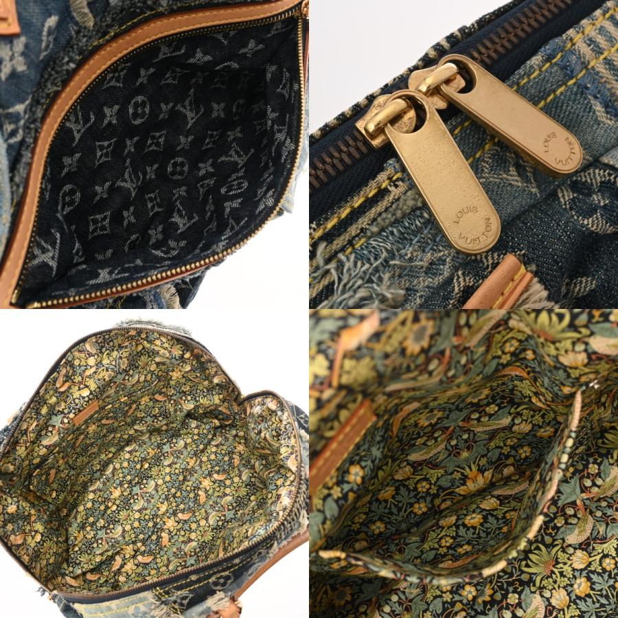 LOUIS VUITTON ルイヴィトン モノグラム デニム パッチワーク