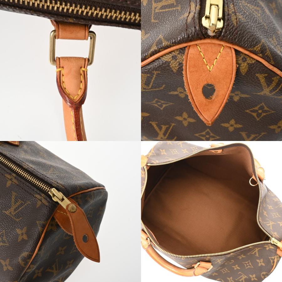LOUIS VUITTON ルイヴィトン モノグラム スピーディ 40 ブラウン