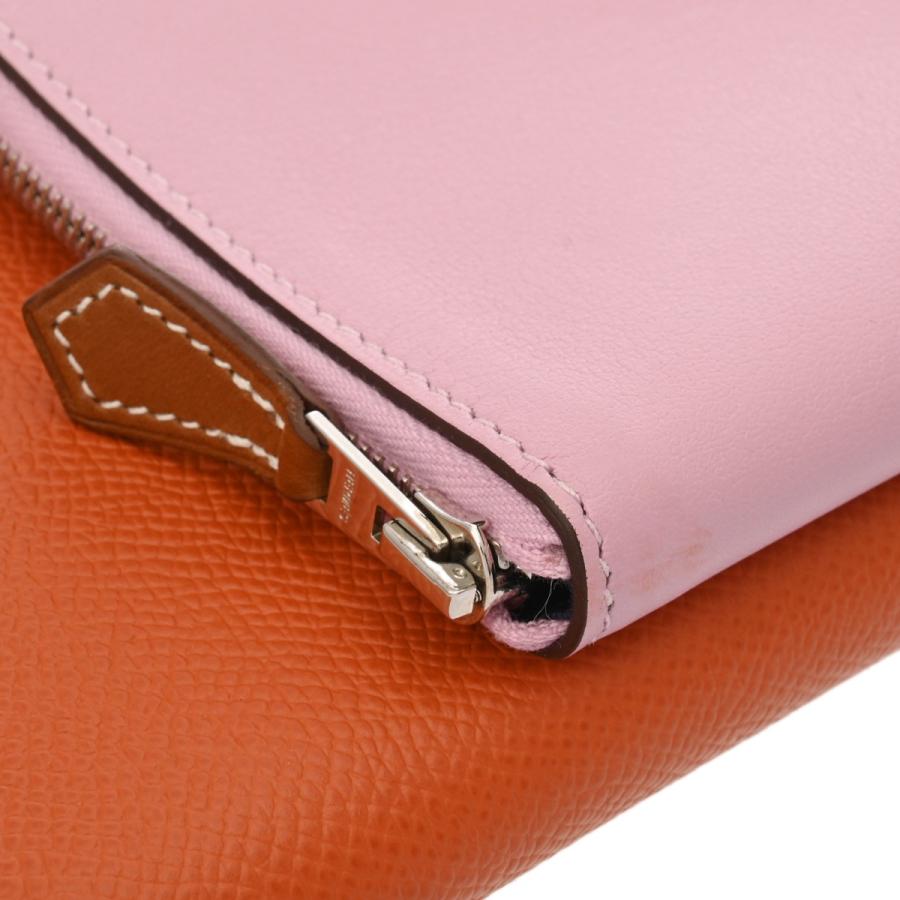 HERMES エルメス ヌーヴォートゥーゴー テールバテュー モーヴシルベストル U刻印(2022年頃) レディース スイフト エプソン 長財布 Aランク 中古 銀蔵の画像