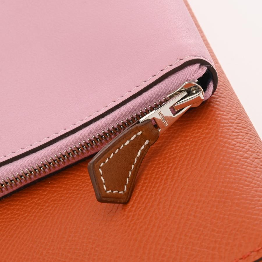 HERMES エルメス ヌーヴォートゥーゴー テールバテュー モーヴシルベストル U刻印(2022年頃) レディース スイフト エプソン 長財布 Aランク 中古 銀蔵の画像