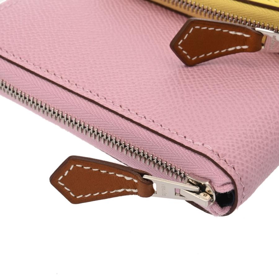 HERMES エルメス ヌーヴォートゥーゴー ライム モーヴシルベストル B刻印(2023年頃) レディース スイフト エプソン 長財布 新同 中古 銀蔵の画像