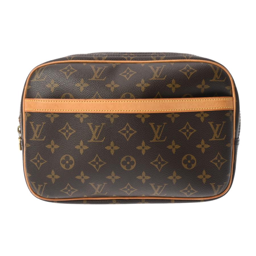 【6dc2678】ルイヴィトン ショルダーバッグ モノグラム リポーターPM M45254 ブラウン【中古】レディース LOUIS VUITTON（ルイ・ヴィトン） リポーターPM モノグラム ショルダー