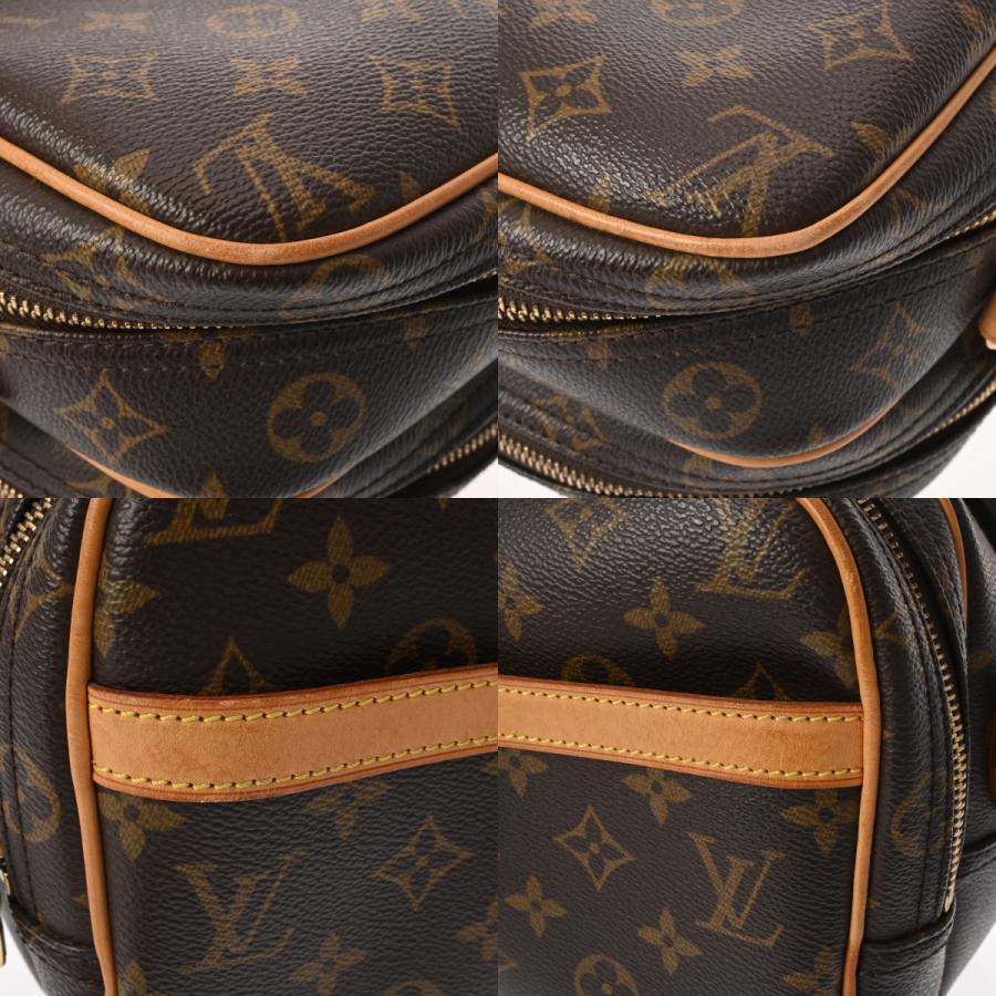 LOUIS VUITTON（ルイ・ヴィトン） モノグラム リポーター PM ブラウン