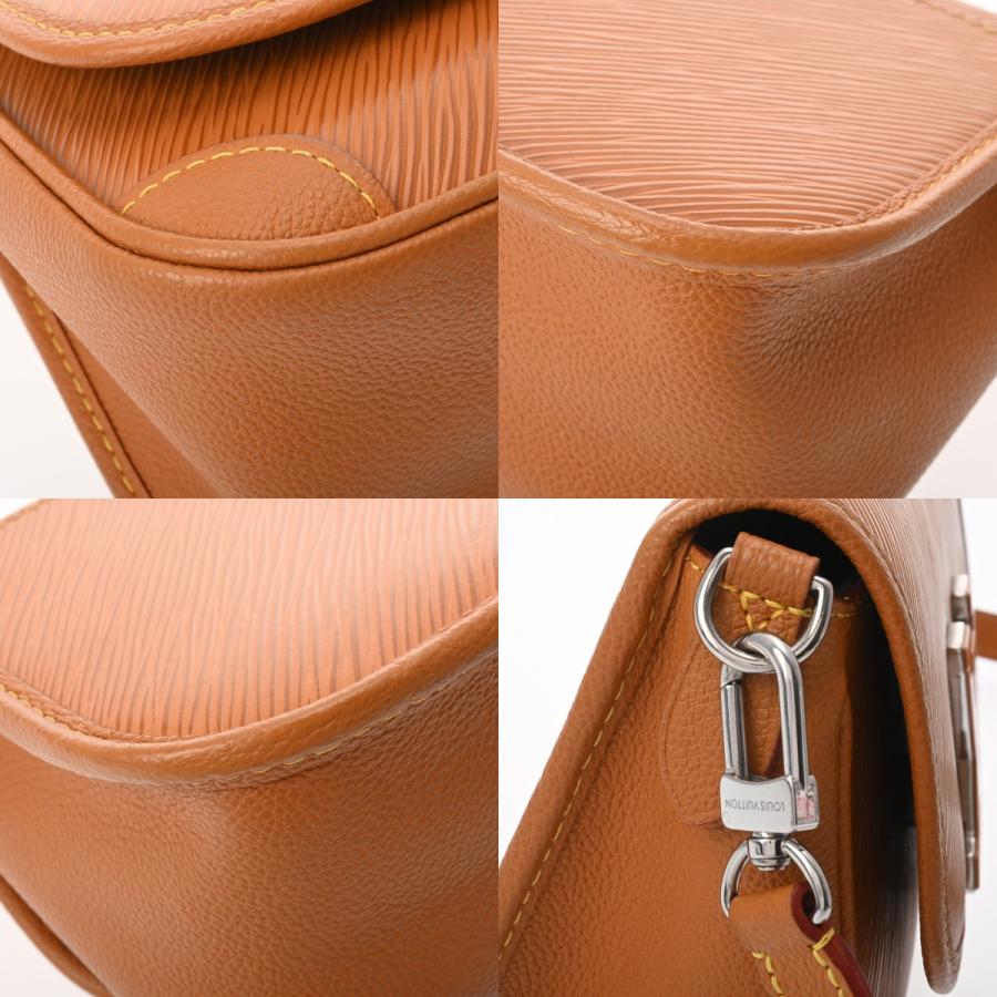中古 ルイ ヴィトン LOUIS VUITTON M59459 RFIDタグ(ICチップ) レディース ショルダーバッグ エピ ゴールドミエル エピレザー LOUIS VUITTON（ルイ・ヴィトン） エピ ビュシ ゴールドミエル M59459